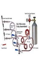 3 FAUCET FRIDGE PREMIUM CONVERSION KIT