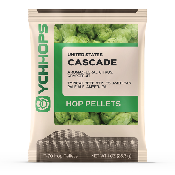 US CASCADE HOP PELLETS 1 LB