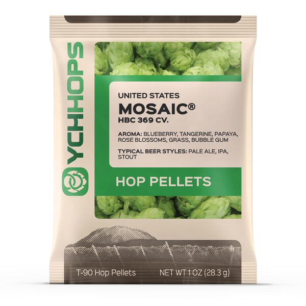 US MOSAIC HOP PELLETS 1 lb