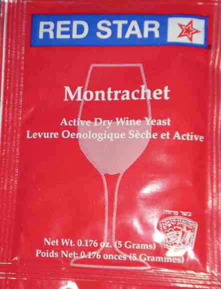RED MONTRACHET STAR WINE YEAST