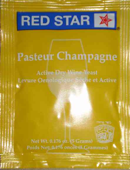 RED STAR PASTEUR CHAMPAGNE WINE YEAST