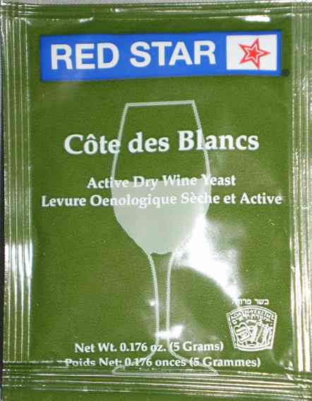 RED STAR COTE DES BLANC WINE YEAST