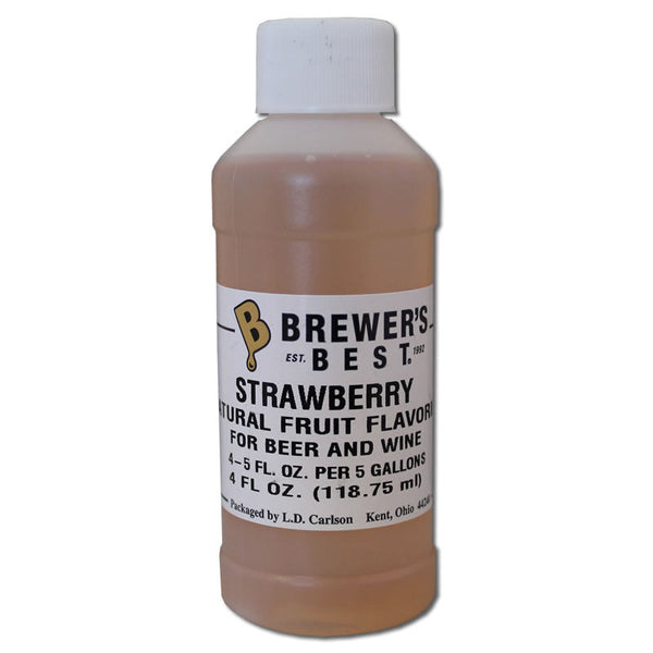 STRAWBERRY FLAVORING EXTRACT 4 OZ NATURAL-ARTIFICIAL FLAVORS
