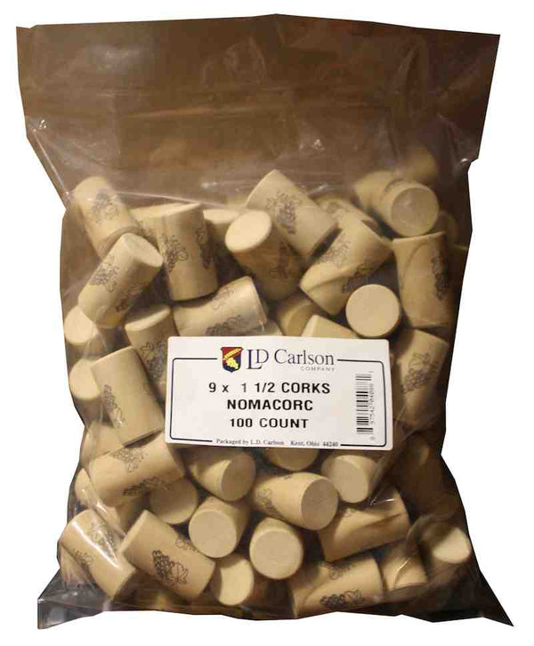 NOMACORC 9 X 1 1-2 SELECT 900 SERIES CORKS 100-BAG