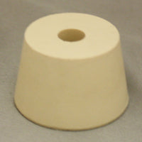 #7.5 DRILLED RUBBER STOPPER