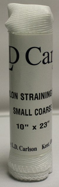 SMALL COARSE NYLON STRAINING BAG 10" X 23"