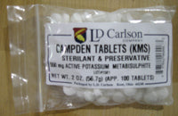POTASSIUM CAMPDEN TABLETS 100 EACH