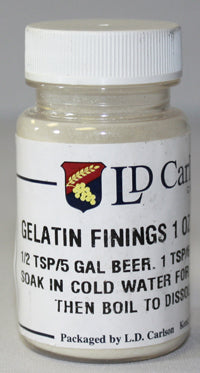 GELATIN FININGS 1 0Z