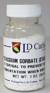 POTASSIUM SORBATE 1 OZ (STABILIZER)