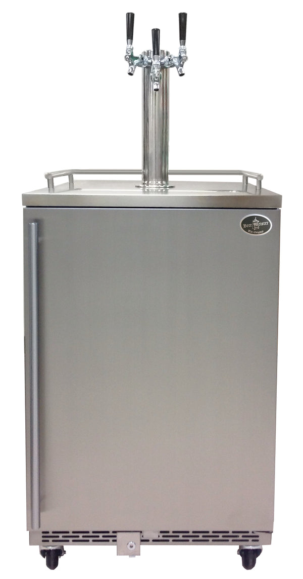 TRIPLE TOWER ALL STAINLESS INDOOR/OUTDOOR- PREMIUM SERIES HOMEBREW (NO KEGS INCLUDED)