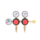 TAPRITE T752HP DUAL BODY CO2 BEER REGULATOR, DOUBLE GAUGE, 5/16 CHECK VALVE
