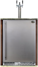 TRIPLE TOWER WITH STAINLESS STEEL DOOR BUILT-IN HOMEBREW - PREMIUM SERIES (KEGS NOT INCLUDED)
