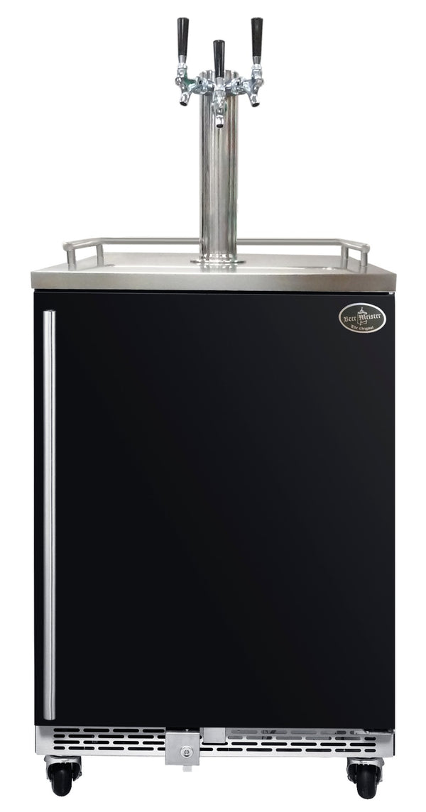 TRIPLE TOWER WITH BLACK DOOR HOMEBREW (NO KEGS INCLUDED)- PREMIUM SERIES