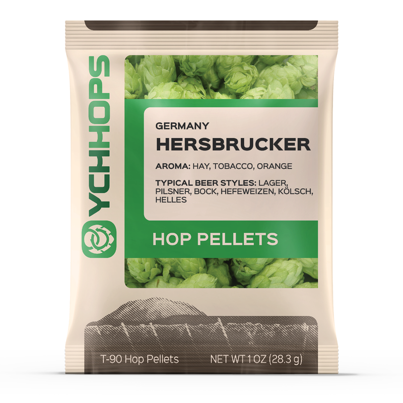 GERMAN HERSBRUCKER HOP PELLETS 1 OZ