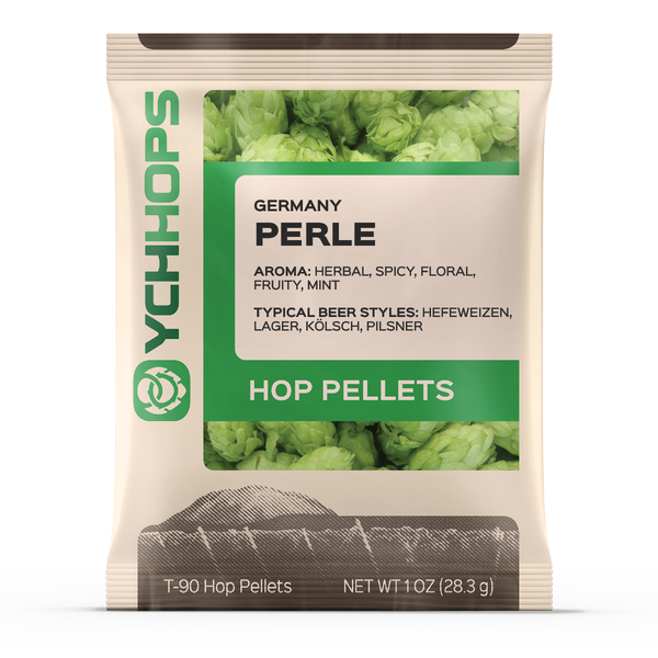 GERMAN PERLE HOP PELLETS 1 OZ