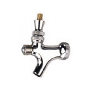 SELF-CLOSING FAUCET - CHROME PLATED - BRASS LEVER