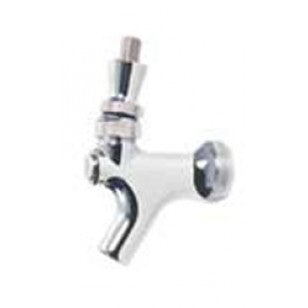 BEER FAUCET, CHROME, STAINLESS LEVER