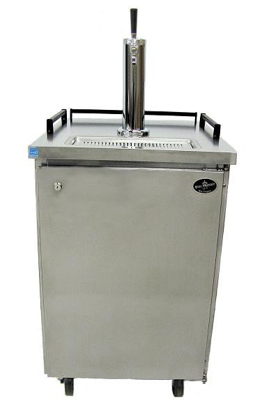 SINGLE TOWER STAINLESS EXTERIOR INDOOR/OUTDOOR- PROFESSIONAL SERIES HOMEBREW (KEGS NOT INCLUDED)