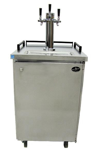 TRIPLE TOWER STAINLESS EXTERIOR INDOOR/OUTDOOR- PROFESSIONAL SERIES HOMEBREW (KEGS NOT INCLUDED)