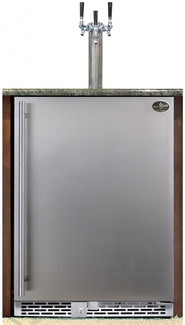 TRIPLE TOWER WITH STAINLESS DOOR BUILT-IN - PREMIUM SERIES