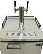 SINGLE TOWER STAINLESS EXTERIOR INDOOR/OUTDOOR- PROFESSIONAL SERIES HOMEBREW (KEGS NOT INCLUDED)