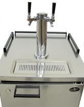 TRIPLE TOWER STAINLESS EXTERIOR INDOOR/OUTDOOR- PROFESSIONAL SERIES HOMEBREW (KEGS NOT INCLUDED)